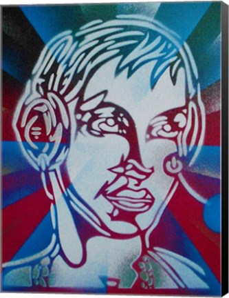 Framed DJ Print
