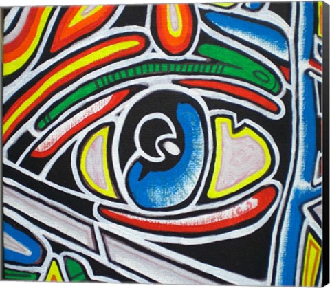 Framed Eye Print