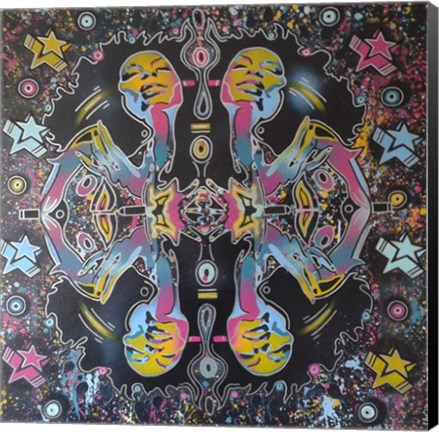 Framed Kaliedescope Dreams Print