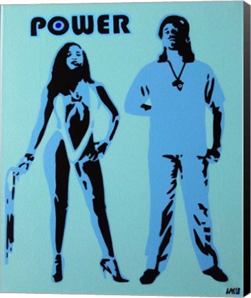 Framed Power Print