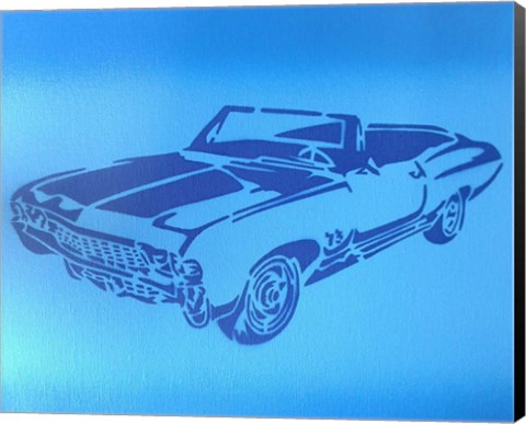 Framed Muscle Car 1 Print