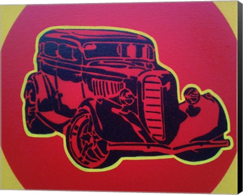 Framed Muscle Car 3 Print