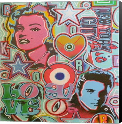 Framed Pop Mix Print