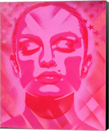 Framed Skin Deep Pinks Print