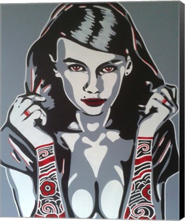 Framed Tattoo Sleeves Print