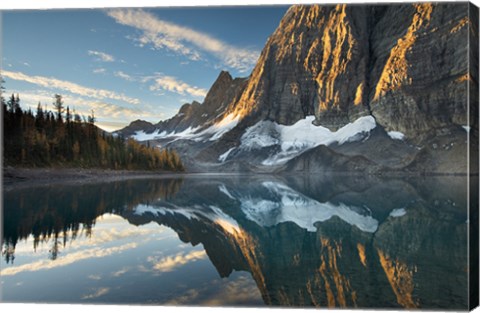 Framed Floe Lake Reflection III Print