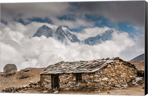 Framed Khumbu Valley, Nepal Print