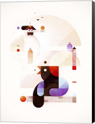 Framed Bubble Dream Print