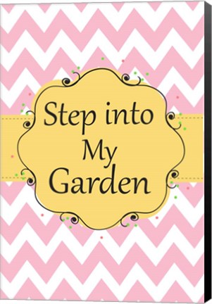 Framed Garden Welcome 2 Print