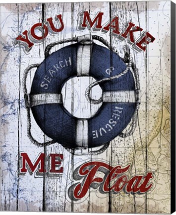 Framed Lifesaver Print