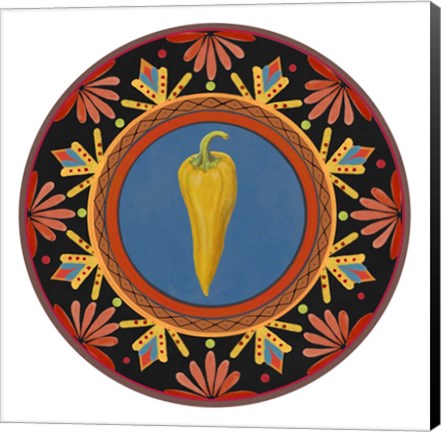 Framed Talavera Tex-mex III Print