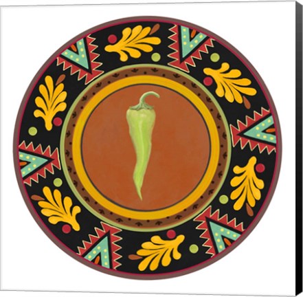 Framed Talavera Tex-mex IV Print