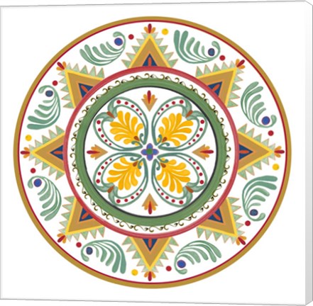 Framed Talavera de Moda 1 Print