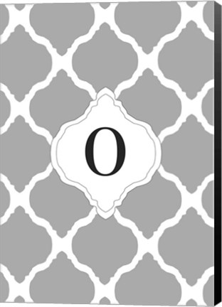Framed O Print