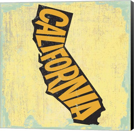 Framed California Print