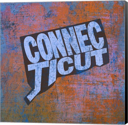 Framed Connecticut Print