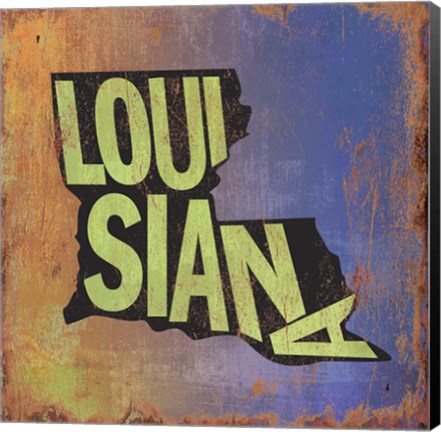 Framed Louisiana Print