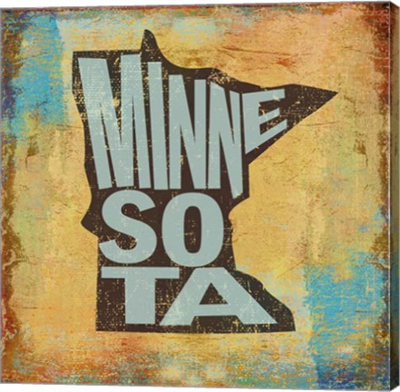 Framed Minnesota Print