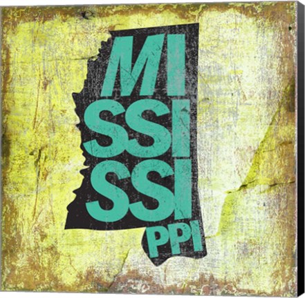 Framed Mississippi Print