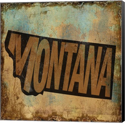 Framed Montana Print