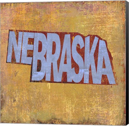 Framed Nebraska Print