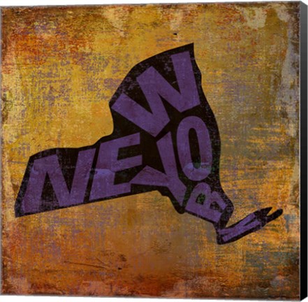 Framed New York Print