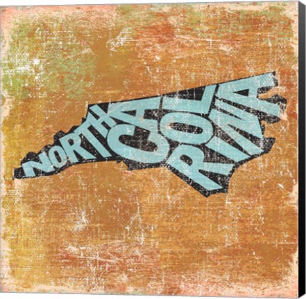 Framed North Carolina Print