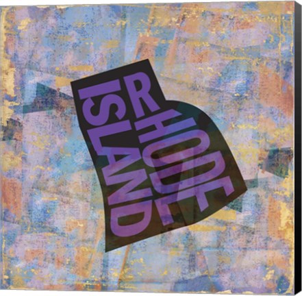 Framed Rhode Island Print