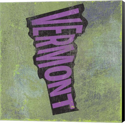 Framed Vermont Print