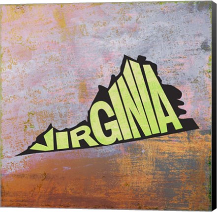 Framed Virginia Print