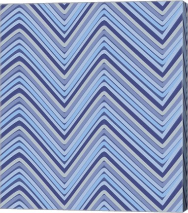 Framed Cool Blue 2 Print