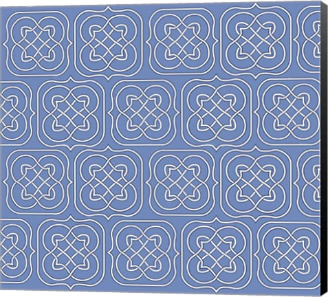 Framed Cool Blue 5 Print