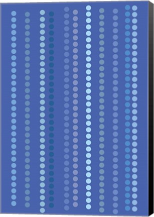 Framed Cool Blue 7 Print