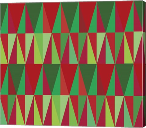 Framed Xmas Angles Print