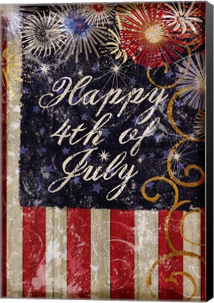 Framed Fourth of July Glory Print
