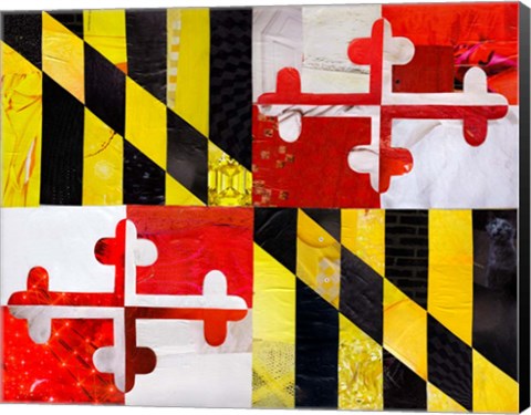 Framed Maryland Print