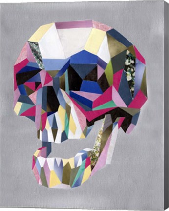 Framed Skull Print