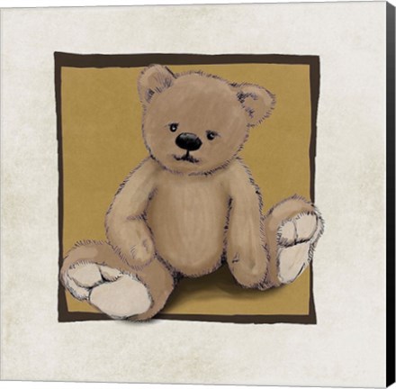 Framed Teddy Bear Print