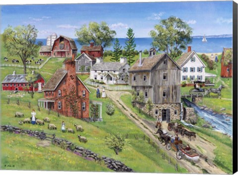 Framed Sweet Meadow Farms Print