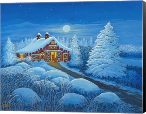 Framed Winterland Print