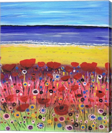Framed Remembrance Poppies Print