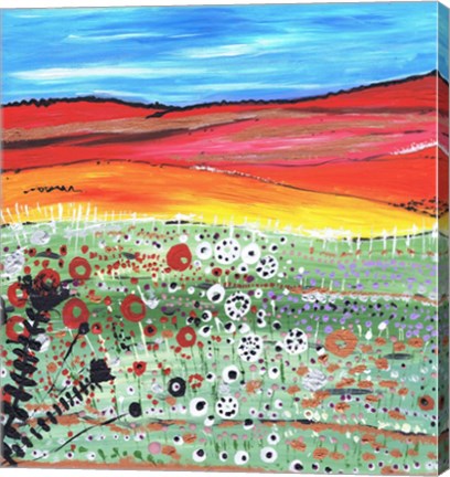 Framed Strawberry Fields Print