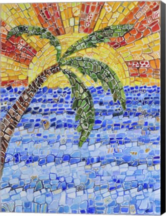 Framed Caribbean Day Print