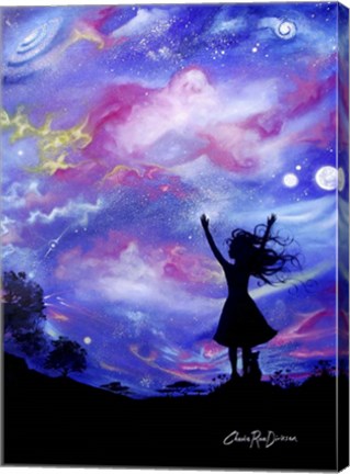Framed Cosmic Celebration Print