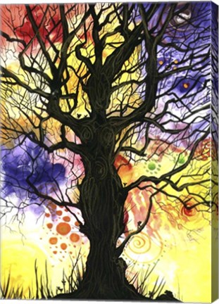 Framed Tree of Life II Print