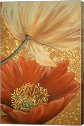 Framed Poppy Duet Print