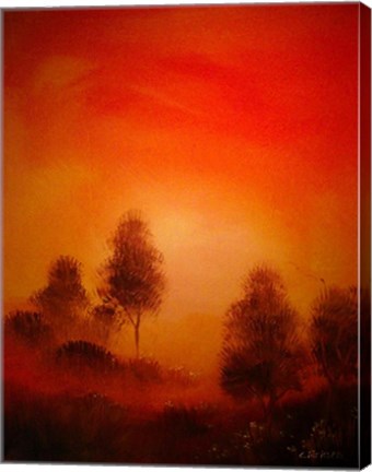 Framed Autumn Landscapes Print