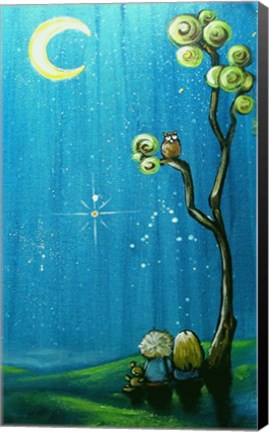Framed Wishing Together Print