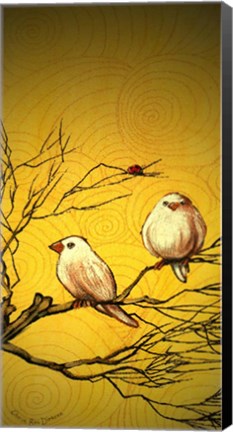 Framed Early Bird Tweets Print