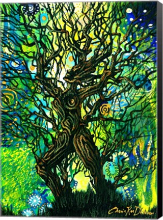 Framed Tree Of Life - Primordial Soup Print